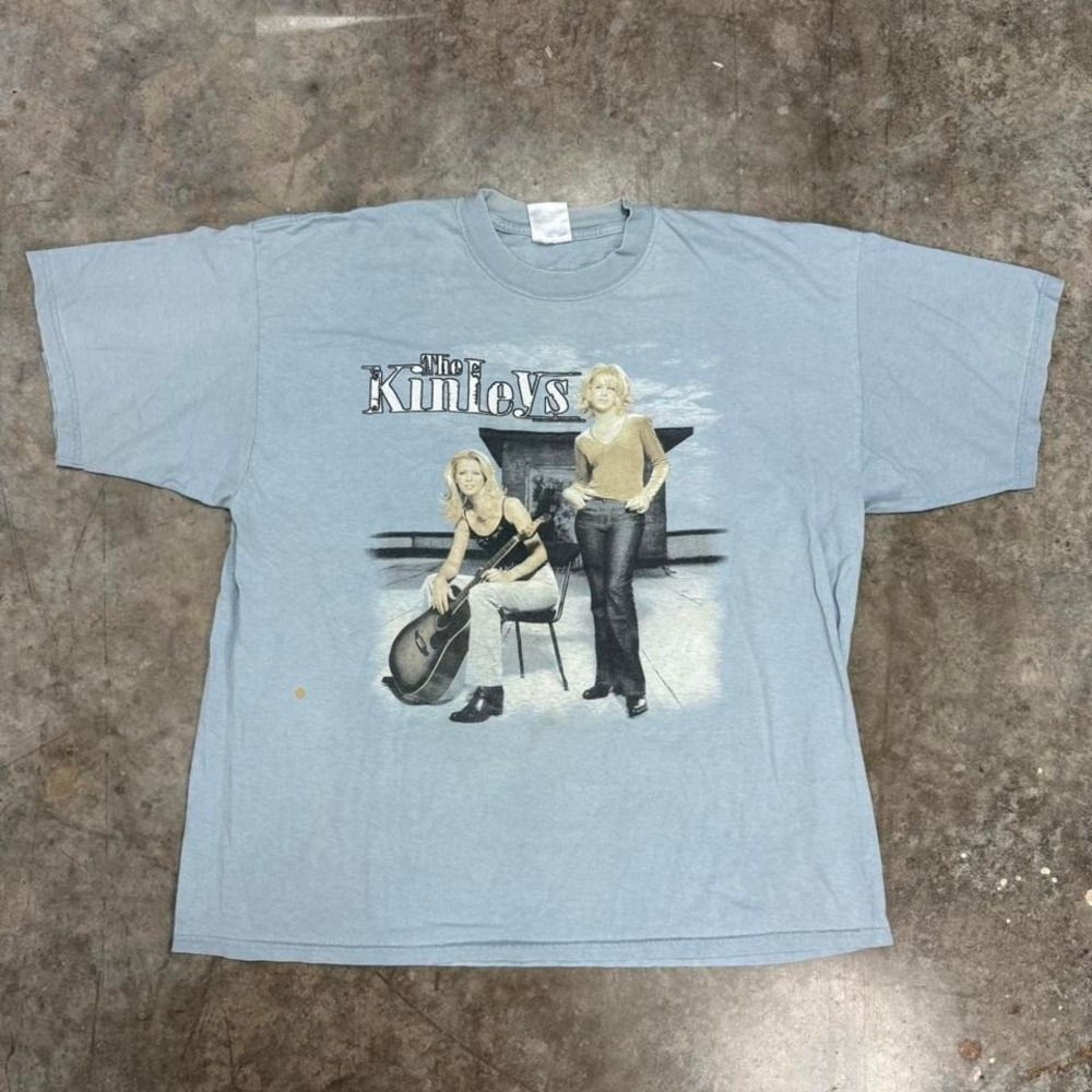 Vintage‎ 90s The Kinleys Band Tee Size XXL